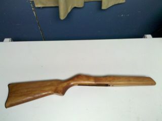 Ruger 10/22 Factory Birch Stock Modified Target .920 Bull Barrel