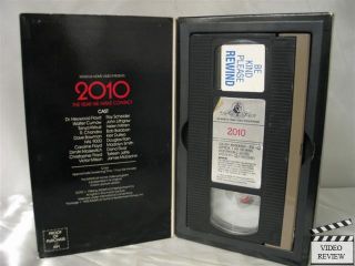 2010 VHS Roy Scheider John Lithgow Helen Mirren