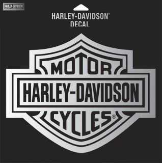 Harley Davidson Chrome B s Decal 4 inch Decal