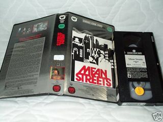  Streets VHS Robert de Niro Harvey Keitel Scorsese 085391108139