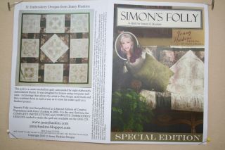 Simons Folly by Simon G Haskins for Jenny Haskins Designs Embroidery