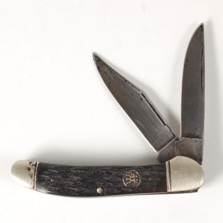 henckels trapper style 2 blade folding pocket knife