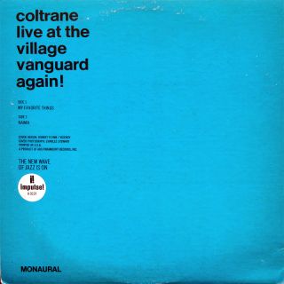 John Coltrane Live at The Village Vanguard Again LP Impuls mas 90965