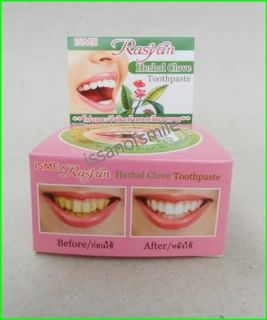 Isme Rasyan Herbal Clove Toothpaste Fresh Breath Anti Bacteria 25g