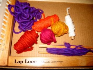 The Original Lap Loom Harrisville Hard Wood Hand Weaving Loom Kit 12 x