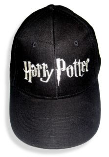 Harry Potter Logo Embroidered Cap Deathly Hallows Hat