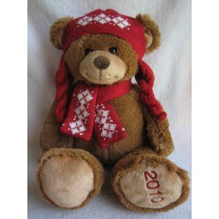 2010 Holiday Teddy Bear 14 Arizona Jean Company Toys