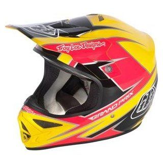 Troy Lee Designs Air Stinger Helmet   Small/Yellow/Pink  