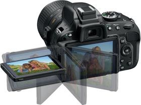 Nikon D5100 16.2MP CMOS Digital SLR Camera with 18 55mm f/3.5 5.6 AF S