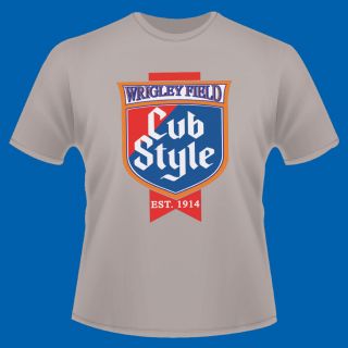 Chicago Cub Old Style Wrigley Field Harry Caray T Shirt