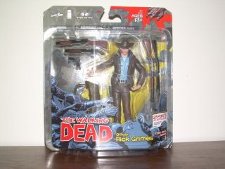 The Walking Dead Officer Rick Grimes Comic Book Series 1 Action Figure