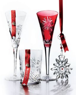 Waterford Crystal Snowflake Wishes Crystal Holiday Barware   Neiman