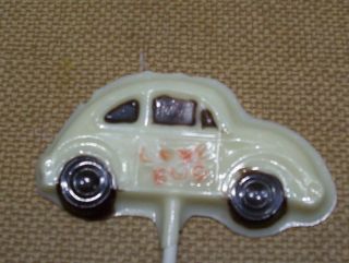 Herbie The Love Bug Volks Wagon Chocolate Lollipops Fav