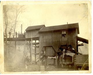 Large 1900 Photo Mining Operation at Groveland CA