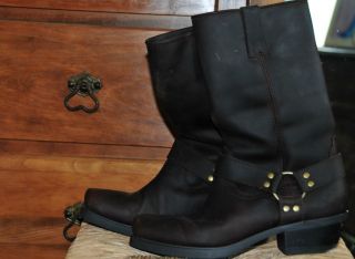 Fyre Womens Boots Kaya Size 8 1 2 Square Toe Worn Once