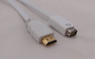Mini DVI Male to HDMI Male Cable Adapter for Apple 1 5M