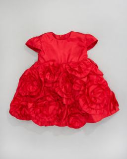 Halabaloo Ruffle Flower Jersey Dress, 12 24 Months   