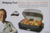 Wolfgang Puck Electric Deep Skillet Roaster Frying Pan