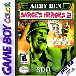 Army Men Sarges Heroes 2 Nintendo Game Boy Color, 2000