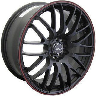 MSR 45 18 Black Red Wheel / Rim 5x112 & 5x120 with a 35mm Offset and a