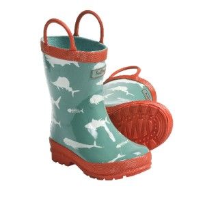 New Hatley Boys Girls Rain Boots Game Fish Toddlers Kids
