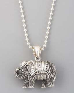 Jules Smith Elephant Pendant Necklace   