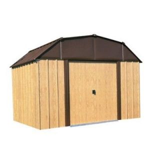 Arrow Woodview Steel Framed Outdoor Storage Shed Building 2 Sizes