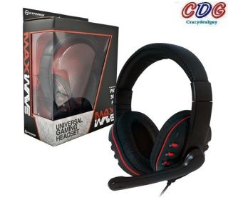  Universal Gaming Wired Headset for PS2 PS3 Xbox 360 PC Mac F5