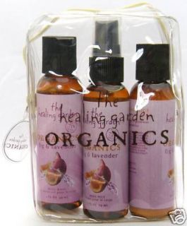 The Healing Garden Fig Lavender Body Essentials Kit