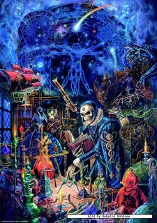 picture 1 of Heye 1000 pieces jigsaw puzzle Alchemy Gothic   Sciences