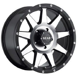 Gear Alloy Overdrive 20x9 Black Wheel / Rim 6x5.5 with a 18mm Offset