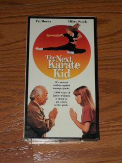  Next Karate Kid VHS Video Pat Morita Hilary Swank 043396732537