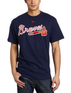  Jones Atlanta Braves Name and Number T Shirt