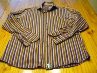 Hawes Curtis York Slim Fit Long Sleeve Button Front Shirt Size Adult L