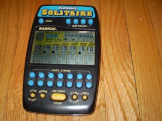 Radica Klondike Solitaire Electronic Handheld Game