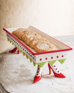 Patience Brewster High Heeled Shoe Cookie Tray   