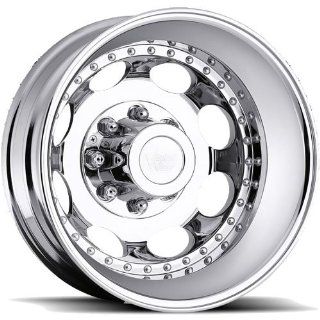 Vision Hauler Dually 19.5 Machined Wheel / Rim 8x170 with a 143mm