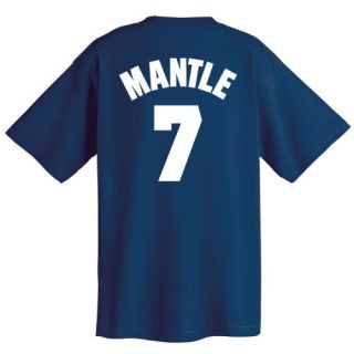  York Yankees Cooperstown Name and Number T Shirt