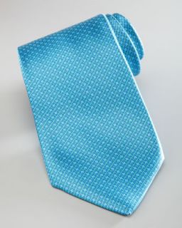 Stefano Ricci Grid Tie, Blue/Green   