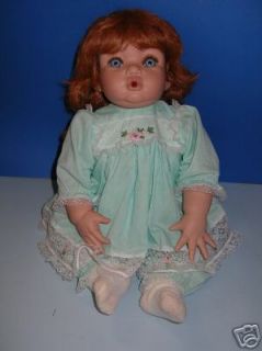  Cindy Merschner Rolfe Doll Porcelain Approx 18"