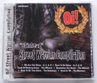 SKINHEAD STREET WARRIOR COMPILATION CD NEW   A.C.A.B. / The Rudeboys