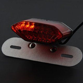  tail light turn signals lamp integrated number license plate frame