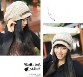2013 Warm Hi Korean Fashion Beanies Gangnam Style Knit Ski Hat Cap