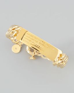Standard Supply ID Chain Bracelet, Yellow Golden