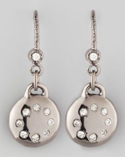 Rhodium Plated Sterling Earrings  