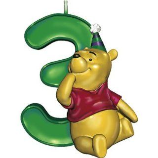 Winnie the Pooh Number 3 Candle Toys & Games