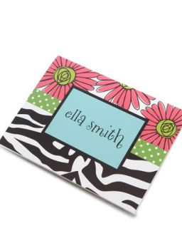 Zebra Daisies Notecards   