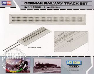 Hobby Boss 1 72 German Railway Track Set