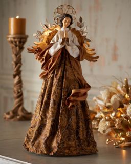NM EXCLUSIVE Angel with Capiz Shell Decoration   