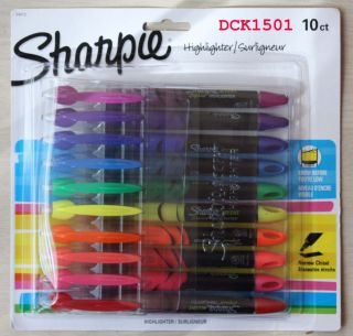 Sharpie Liquid Pen Style Highlighters, 10 Assorted Highlighters